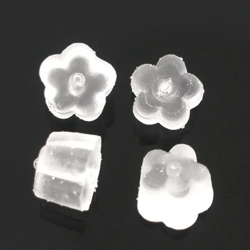 1000Pcs Clear Rubber Ear Nut Clutch Stoppers Earring Post Backs Embouts Jewelry Making, 5 Shapes
1000Pcs Clear Rubber Ear Nut Clutch Stoppers Earring Post Backs Embouts Jewelry Making, 5 Shapes