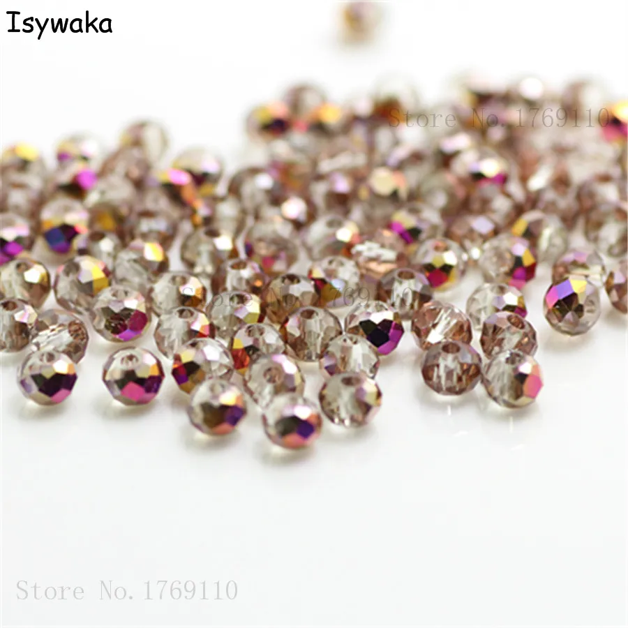 Isywaka New Shining Colors 4mm 145pcs Rondelle Austria Crystal Glass Beads Loose Faceted Round Beads Jewelry Making
Isywaka New Shining Colors 4mm 145pcs Rondelle Austria Crystal Glass Beads Loose Faceted Round Beads Jewelry Making