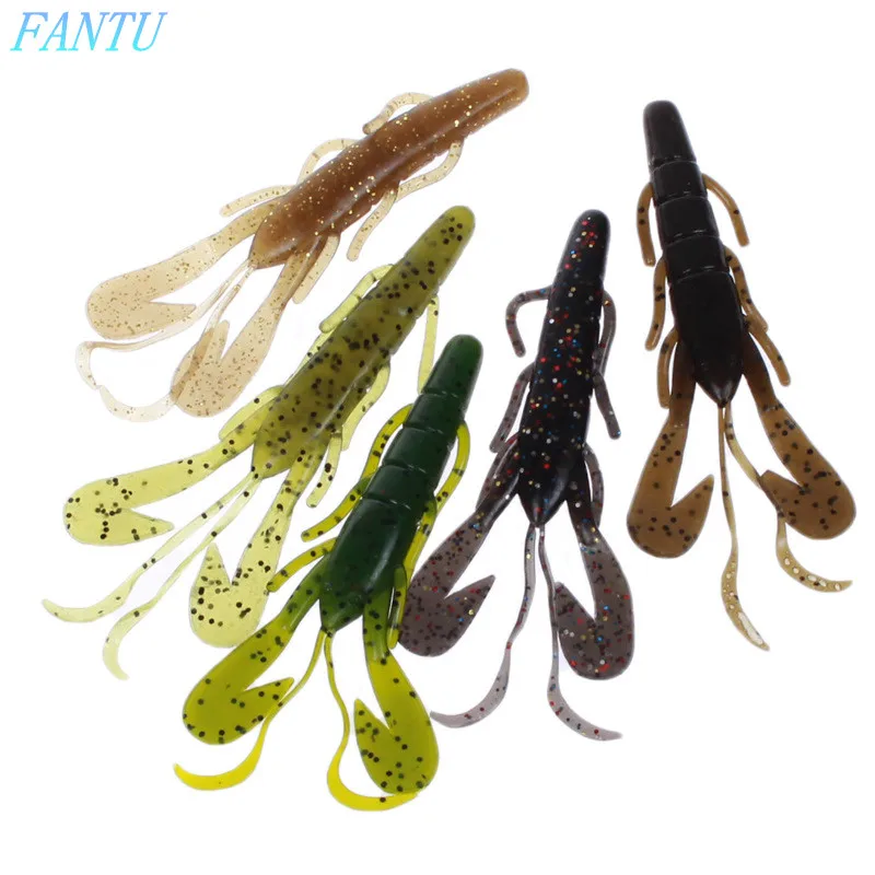 FANTU Fishing Shrimp Lure 6g/9cm Camarao Artificial Lure Soft Lures Fishing Tackles Bass Snakehead Catfish Baits 6PCS/lot
FANTU Fishing Shrimp Lure 6g/9cm Camarao Artificial Lure Soft Lures Fishing Tackles Bass Snakehead Catfish Baits 6PCS/lot