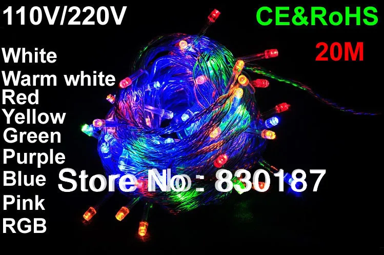 Christmas lights outdoor led 110V/220V,20m,200 lamp beads,String lights,Christmas garland,RGB,Yellow,Outdoor waterproof,CE/RoHS
Christmas lights outdoor led 110V/220V,20m,200 lamp beads,String lights,Christmas garland,RGB,Yellow,Outdoor waterproof,CE/RoHS