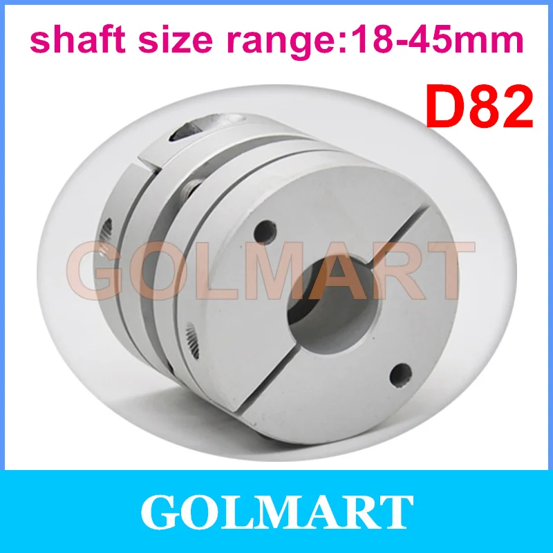 CNC Single Disc plate Coupling Flexible shaft disk Coupler Diameter 82mm for power transmission shaft range 18 - 45mm 30/35mm
CNC Single Disc plate Coupling Flexible shaft disk Coupler Diameter 82mm for power transmission shaft range 18 - 45mm 30/35mm