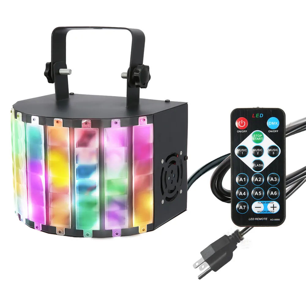 SOLMORE Strobe Stage Light with Remote Control 9 Color 30W Strobe Voice Control Butterfly Light Bar KTV Ballroom Party US Plug
SOLMORE Strobe Stage Light with Remote Control 9 Color 30W Strobe Voice Control Butterfly Light Bar KTV Ballroom Party US Plug