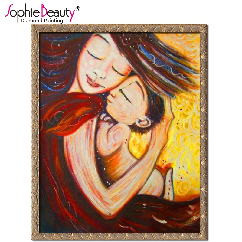 Картина из круглых Страз &quotСофи красавица" вышивка крестиком мозаика ручной