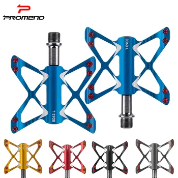 PROMEND new MTB road bike Ultra light pedals Palin bearing aluminum alloy pedal board MTB bicycle pedals bicycle accessories
PROMEND new MTB road bike Ultra light pedals Palin bearing aluminum alloy pedal board MTB bicycle pedals bicycle accessories