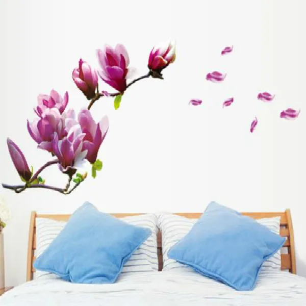 Home Decoration Beautiful Mangnolia Flowers Removable Wall Art Decals Vinyl Sticker Wallpaper
Home Decoration Beautiful Mangnolia Flowers Removable Wall Art Decals Vinyl Sticker Wallpaper