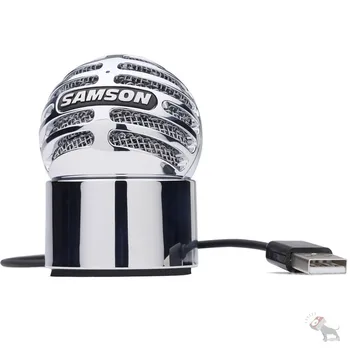 Original SAMSON Meteorite USB condenser microphone for computer notebook recording support skype online chat universal solution
Original SAMSON Meteorite USB condenser microphone for computer notebook recording support skype online chat universal solution