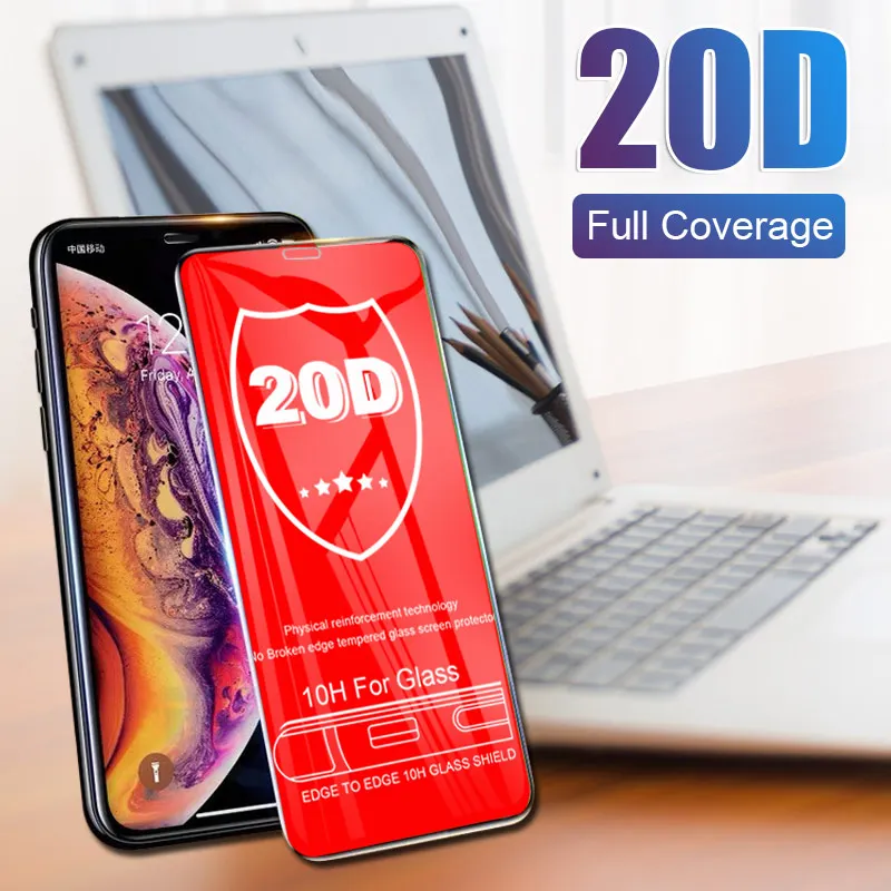 20D Curved Full Protective Glass On The For iphone 7 8 6 6s PLus Tempered Screen Glass For iphone X XR XS Max Protector Film
20D Curved Full Protective Glass On The For iphone 7 8 6 6s PLus Tempered Screen Glass For iphone X XR XS Max Protector Film