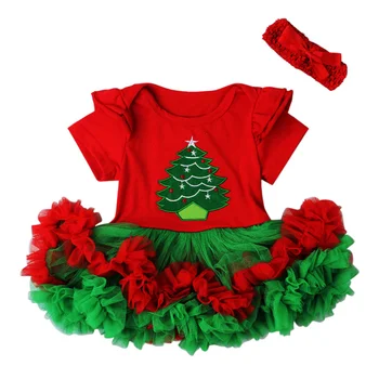 Christmas Tree Baby Dress Tutu Lace Baby Girls Clothing Party Newborn Girl Dress Jumpsuit + Headband Suits Baby Clothes Set
Christmas Tree Baby Dress Tutu Lace Baby Girls Clothing Party Newborn Girl Dress Jumpsuit + Headband Suits Baby Clothes Set