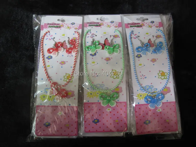 Wholesale 60 sets Girls' Lovely Fimo Polymer Clay Necklace & Earrings Children/Kids Jewelry Set Gift
Wholesale 60 sets Girls' Lovely Fimo Polymer Clay Necklace & Earrings Children/Kids Jewelry Set Gift