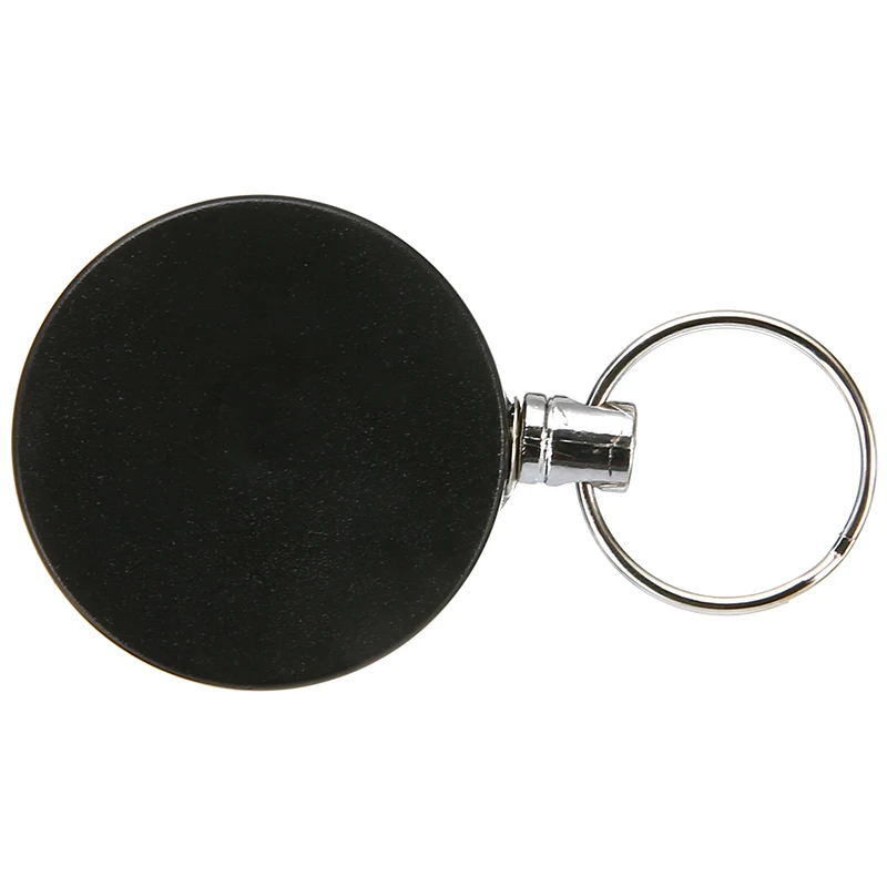 1pc Portable Outdoor Safety Key Chain Classic Retractable Recoil Belt Clip Rope Keyring Fashion Jewelry Accessories Shellhard