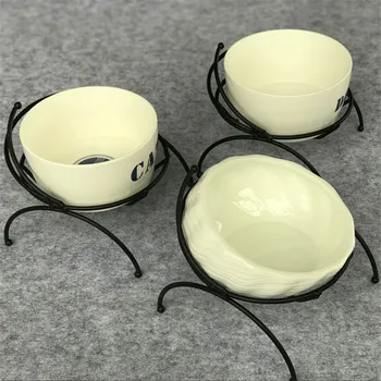 New Free Shipping Ceramic Pet Bowl Stainless Steel Iron Frame Firm and Strong Food Water Feeders for Cat and Dog Pet Supplies
New Free Shipping Ceramic Pet Bowl Stainless Steel Iron Frame Firm and Strong Food Water Feeders for Cat and Dog Pet Supplies