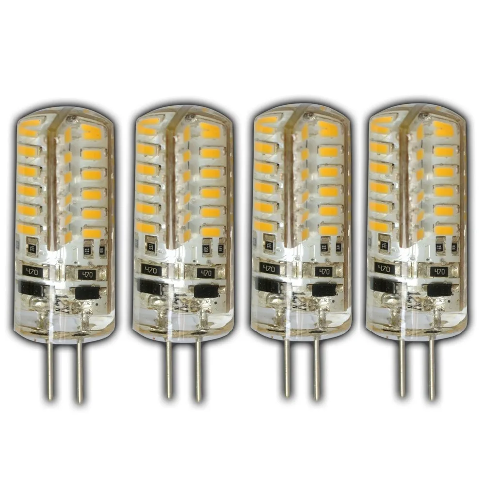 

G4 3W 48 SMD 3014 Ampoule lampe DC12V LED ampoule LED Blanc Chaud led g4 Super Bright 200-280LM LED