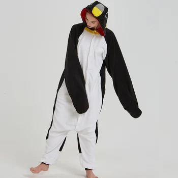 Penguin Kigurumi Fleece Onesie For Adults Women Pajamas Halloween Men Jumpsuit Animal Cartoon One-piece Pijama Cosplay Costume
Penguin Kigurumi Fleece Onesie For Adults Women Pajamas Halloween Men Jumpsuit Animal Cartoon One-piece Pijama Cosplay Costume
