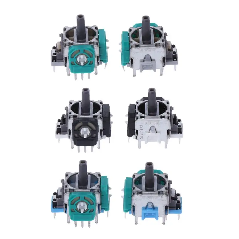 2Pcs 3D Analog Joystick Potentiometer Analog Axis Joystick Sensor Module for Playstation4 PS4 Contoller Repair
2Pcs 3D Analog Joystick Potentiometer Analog Axis Joystick Sensor Module for Playstation4 PS4 Contoller Repair