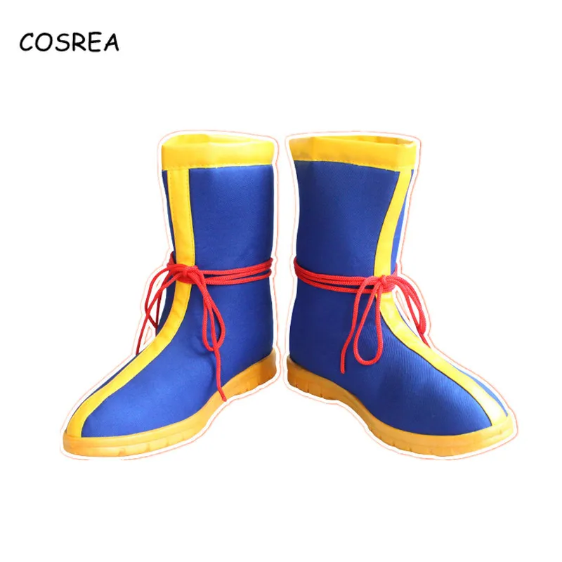 Dragon Ball Super Saiyan Son Goku Cos Cosplay Shoes Long Boots Costume