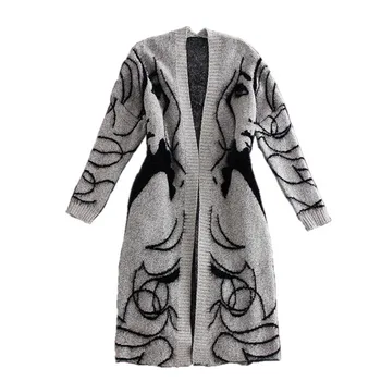 sweater woman winter 2019 Cardigan Spring and Autumn Abstract Pattern Loose Bat Girth Thicken large cardigans Female cardigan
sweater woman winter 2019 Cardigan Spring and Autumn Abstract Pattern Loose Bat Girth Thicken large cardigans Female cardigan