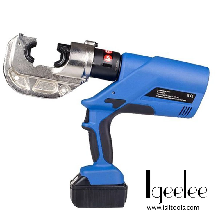 iGeelee EZ-400 Battery Powered Cable Crimping Tool with tonnage of 120KN for crimping range of 16-400mm2
iGeelee EZ-400 Battery Powered Cable Crimping Tool with tonnage of 120KN for crimping range of 16-400mm2