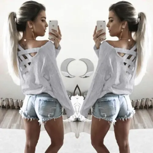 Fashion Tops Women O Neck T Shirt Loose Long Sleeve T-Shirt Cotton Casual Clothes Fashion Womens Tops
Fashion Tops Women O Neck T Shirt Loose Long Sleeve T-Shirt Cotton Casual Clothes Fashion Womens Tops