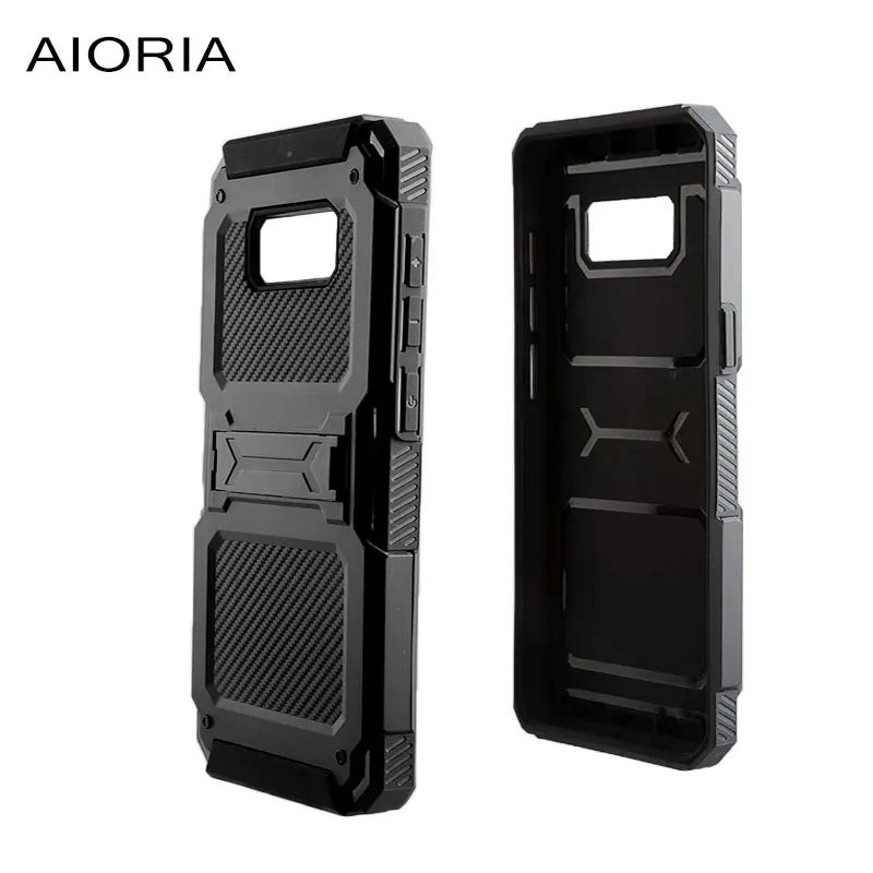 AIORIA Shockproof case for Samsung Galaxy S8 with stand support Armor Defensive PC with Flexible Thick TPU Material covers
AIORIA Shockproof case for Samsung Galaxy S8 with stand support Armor Defensive PC with Flexible Thick TPU Material covers