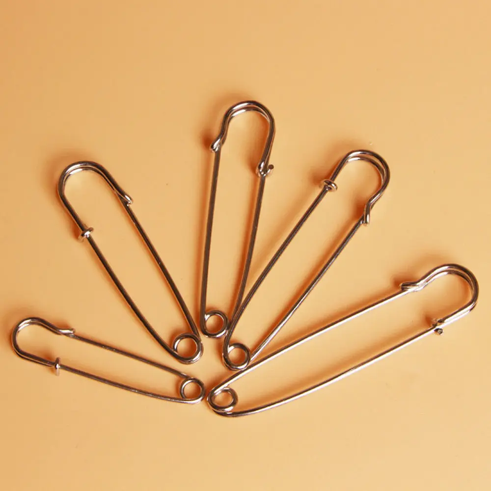 CIASSTHREE 10 Pcs Metal Kilt Pin Large Safety Brooch Pins Fastening jewelry Sewing Clothe DIY Home
CIASSTHREE 10 Pcs Metal Kilt Pin Large Safety Brooch Pins Fastening jewelry Sewing Clothe DIY Home