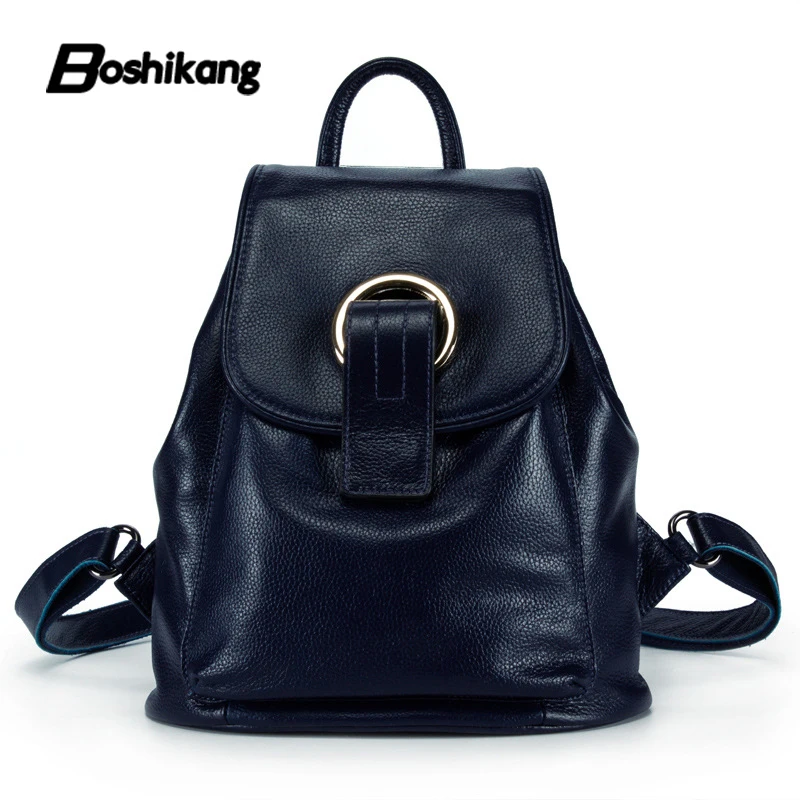 Boshikang Genuine Leather Women Backpack Cowhide More Than Pocket Women School Bag High Quality Travel Backpacks bolsa mochila
Boshikang Genuine Leather Women Backpack Cowhide More Than Pocket Women School Bag High Quality Travel Backpacks bolsa mochila