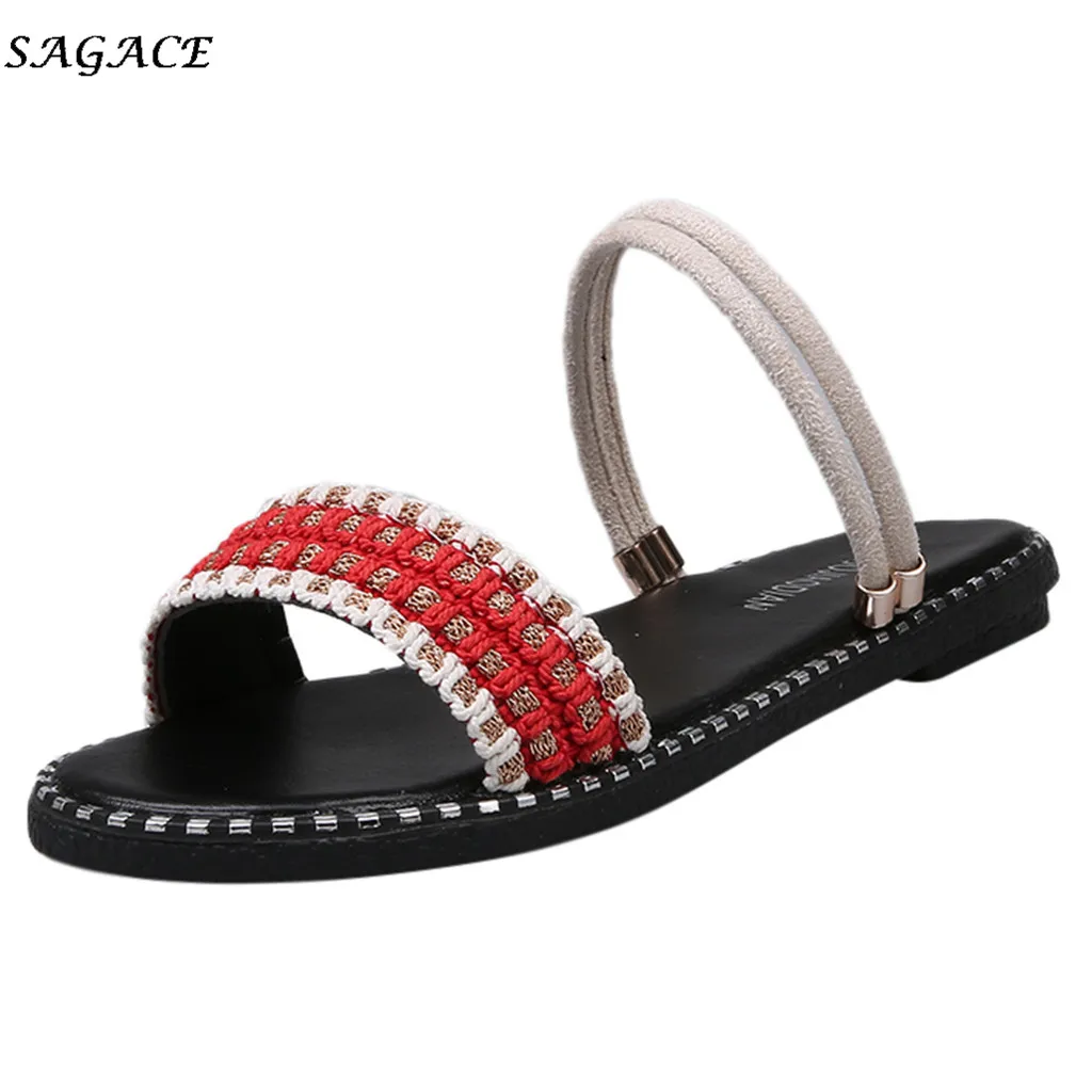 SAGACE shoes Women Ladies Fashion Bohemian Style Loafer Causal Beach Slipper Shoes Sandals Shinny High Beach summer Sandals
SAGACE shoes Women Ladies Fashion Bohemian Style Loafer Causal Beach Slipper Shoes Sandals Shinny High Beach summer Sandals