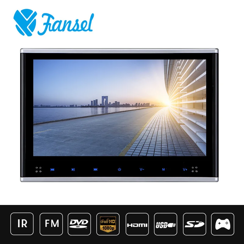 10.1" HD Digital TFT LCD Screen Auto Car Headrest Monitor USB/SD/HDMI DVD Player IR/FM/Speaker MP5 with Game Disc Remote Control
10.1" HD Digital TFT LCD Screen Auto Car Headrest Monitor USB/SD/HDMI DVD Player IR/FM/Speaker MP5 with Game Disc Remote Control