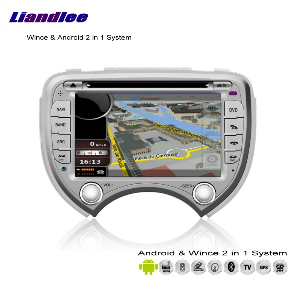 Liandlee Android Multimedia Stereo For Nissan March / Micra K13 / For Renault Pulse Radio DVD Player GPS Navigation Audio Video
Liandlee Android Multimedia Stereo For Nissan March / Micra K13 / For Renault Pulse Radio DVD Player GPS Navigation Audio Video