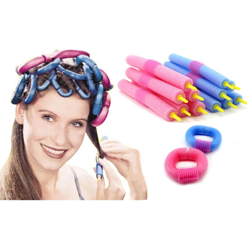 12Pcs Soft Anion Bendy Foam Twist Colorful Plastic Hair Rollers Flexi Hair Rods Roller Curlers Makers Curls DIY Hair Tools
12Pcs Soft Anion Bendy Foam Twist Colorful Plastic Hair Rollers Flexi Hair Rods Roller Curlers Makers Curls DIY Hair Tools