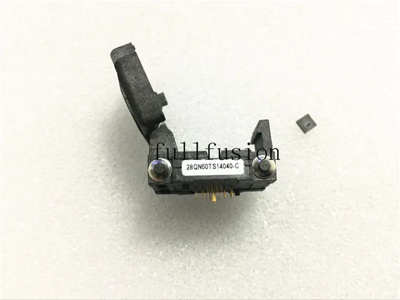 28QN50TS14040 QFN28P IC тесты разъем 0 5 мм Шаг гореть в гнездо для подключения решение |