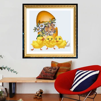 Diy 5d Diamond Embroidery Stitch Adorable Cartoon Bunny And Chick Exquisite Gifts Decoration Painter Bedroom Living Room 30x30cm 
Diy 5d Diamond Embroidery Stitch Adorable Cartoon Bunny And Chick Exquisite Gifts Decoration Painter Bedroom Living Room 30x30cm