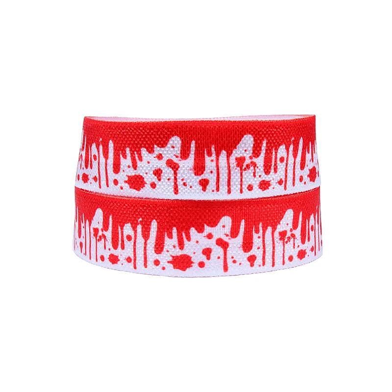 FLRA FOE(50 yards/lot) Flora Ribbons blood patterns Halloween foe fold over elastic
FLRA FOE(50 yards/lot) Flora Ribbons blood patterns Halloween foe fold over elastic