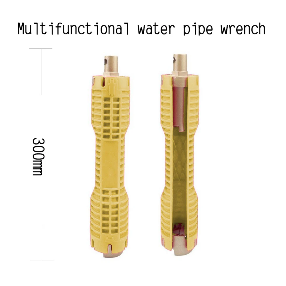 Wrench Spanner Multifunction Water Pipe Sink Faucet Socket Installer Tool Double Head QJ888
Wrench Spanner Multifunction Water Pipe Sink Faucet Socket Installer Tool Double Head QJ888