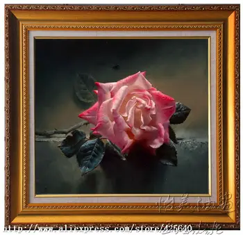 Rose Oil painting Realist Flower oil painting on canvas hight Quality Hand-painted Alexei Antonov Painting 2
Rose Oil painting Realist Flower oil painting on canvas hight Quality Hand-painted Alexei Antonov Painting 2
