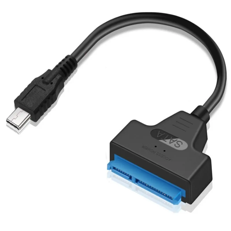 USB3.1 USB-C to SATA 22PIN 2.5" Hard disk driver Type-c SSD Adapter Cable for Macbook
USB3.1 USB-C to SATA 22PIN 2.5" Hard disk driver Type-c SSD Adapter Cable for Macbook