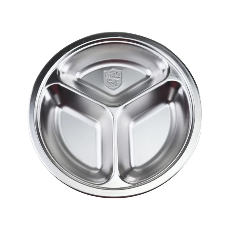 Thickening And Deepen Non-Magnetic Stainless Steel Dinnerware Round Fast Food Plate Children Tableware Retail
Thickening And Deepen Non-Magnetic Stainless Steel Dinnerware Round Fast Food Plate Children Tableware Retail