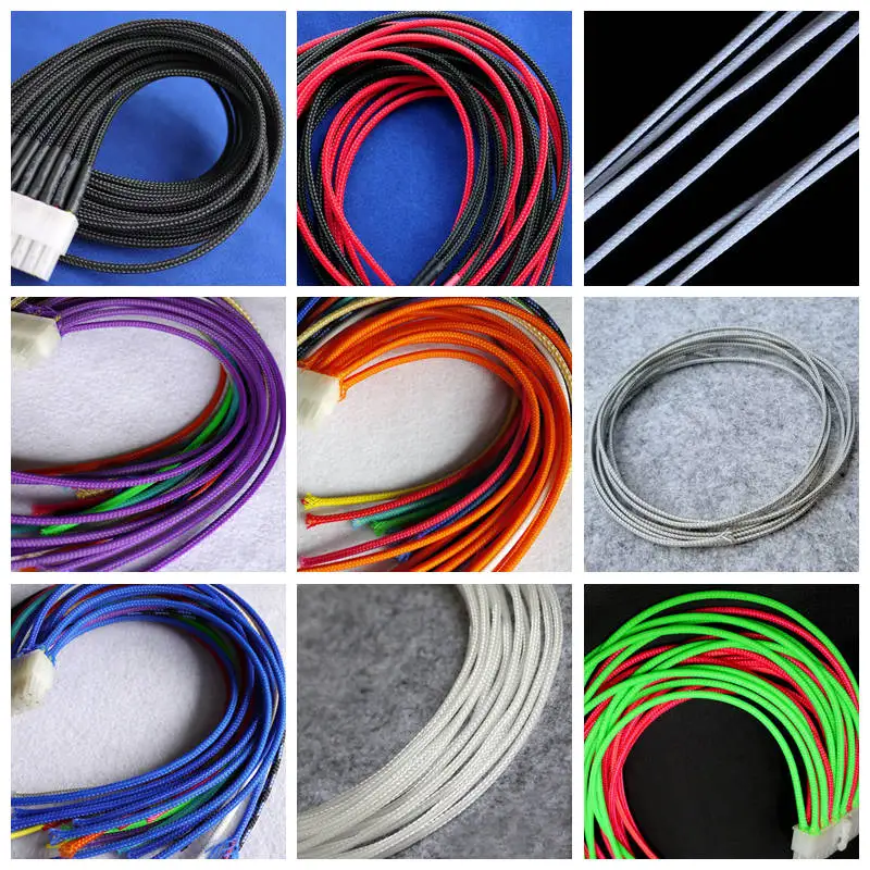3MM 1/8" Nylon Insulation Braided Sleeving Tight PET High Density Expandable Cable Sleeve Wire Protection PC Gland Sheathing
3MM 1/8" Nylon Insulation Braided Sleeving Tight PET High Density Expandable Cable Sleeve Wire Protection PC Gland Sheathing