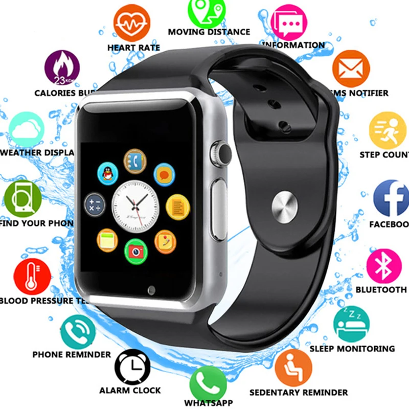 A1 WristWatch Bluetooth Smart Watch Sport Pedometer Support SIM TF Card For Android Smartphone Smartwatch PK GT08 DZ09 Q18
A1 WristWatch Bluetooth Smart Watch Sport Pedometer Support SIM TF Card For Android Smartphone Smartwatch PK GT08 DZ09 Q18