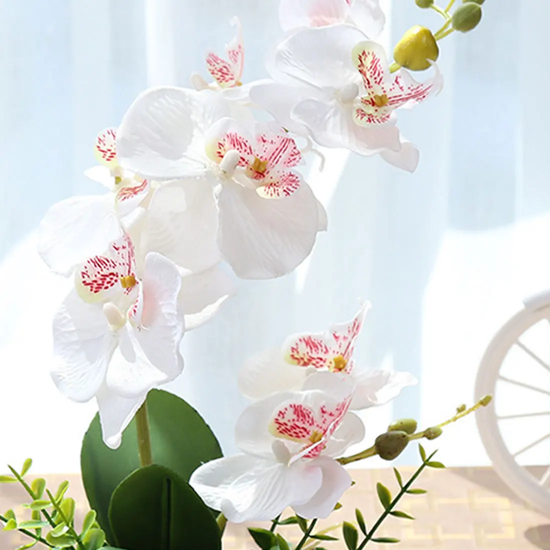 Artificial flower + Vase Butterfly Orchid Flower Real Touch leaves Artificial Plants Overall Floral For Mothers day Gift box
Artificial flower + Vase Butterfly Orchid Flower Real Touch leaves Artificial Plants Overall Floral For Mothers day Gift box