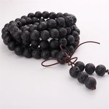 Drop shipping 6mm 8mm 10mm Natural Lava Rock Stone Healing Gem Stone 108 Buddhist Prayer Beads Tibetan Mala Bracelet Necklaces
Drop shipping 6mm 8mm 10mm Natural Lava Rock Stone Healing Gem Stone 108 Buddhist Prayer Beads Tibetan Mala Bracelet Necklaces