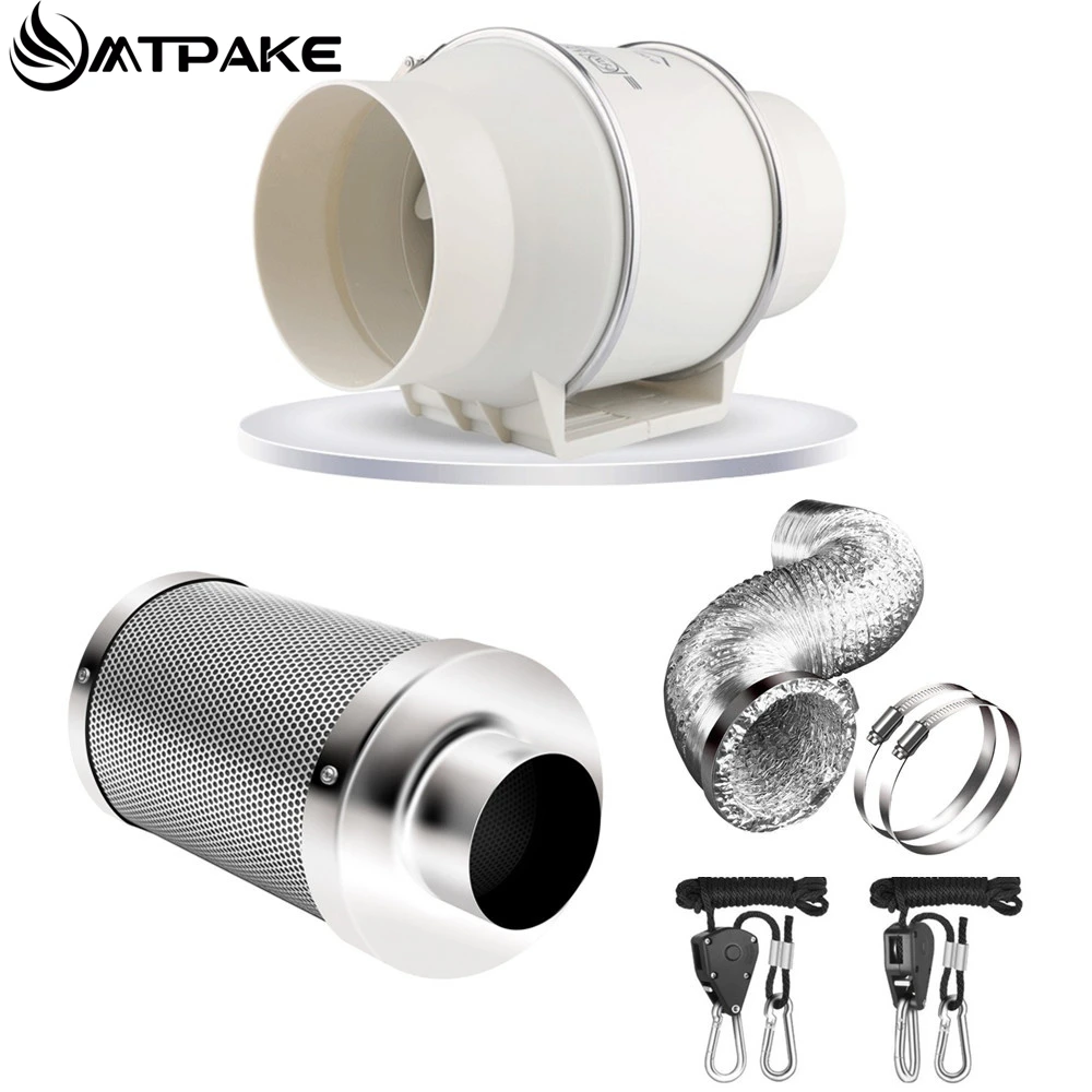 High Speed High Power 4/5/6/8/Inch Centrifugal Fans&Activated Carbon Air Filter Set For Indoor Hydroponics Grow Tent Greenhouses
High Speed High Power 4/5/6/8/Inch Centrifugal Fans&Activated Carbon Air Filter Set For Indoor Hydroponics Grow Tent Greenhouses