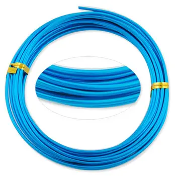5 m/roll 2mm Dia Colorful Aluminum Wire Jewelry Wrapping Craft Wire, 16#, 10 rolls/lot - D1265
5 m/roll 2mm Dia Colorful Aluminum Wire Jewelry Wrapping Craft Wire, 16#, 10 rolls/lot - D1265