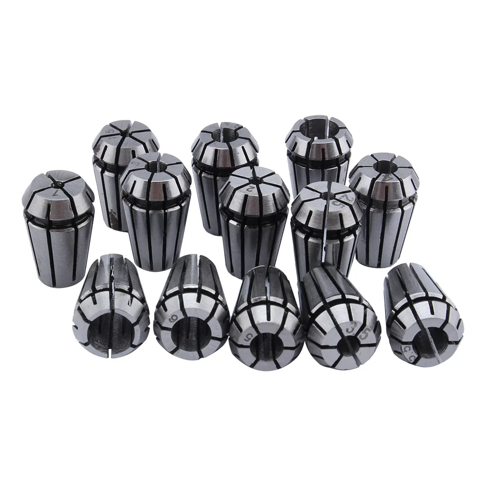 13PCS/set ER11 Collet Spring Collet Set CNC milling Engraving Machine Tools High Quality
13PCS/set ER11 Collet Spring Collet Set CNC milling Engraving Machine Tools High Quality