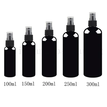 50pcs 100/150/200/250/300ml cosmetic spray bottles for cosmetics packaging,black plastic PET container with mist sprayer pump
50pcs 100/150/200/250/300ml cosmetic spray bottles for cosmetics packaging,black plastic PET container with mist sprayer pump