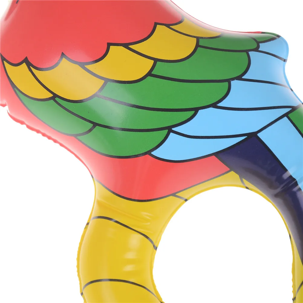 novelty inflatable blow up parrot hawaiian tropical pirate party