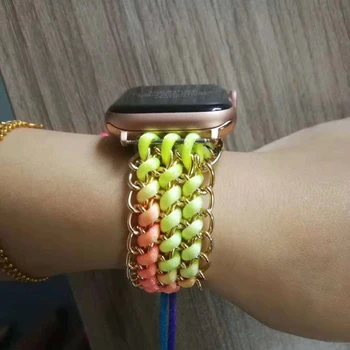Fashion bracelet Watchbands for Apple Watch Bands 38mm/42mm/44mm/40mm Adjustable Strap for iwatch series 4 3 2 1 bands
Fashion bracelet Watchbands for Apple Watch Bands 38mm/42mm/44mm/40mm Adjustable Strap for iwatch series 4 3 2 1 bands