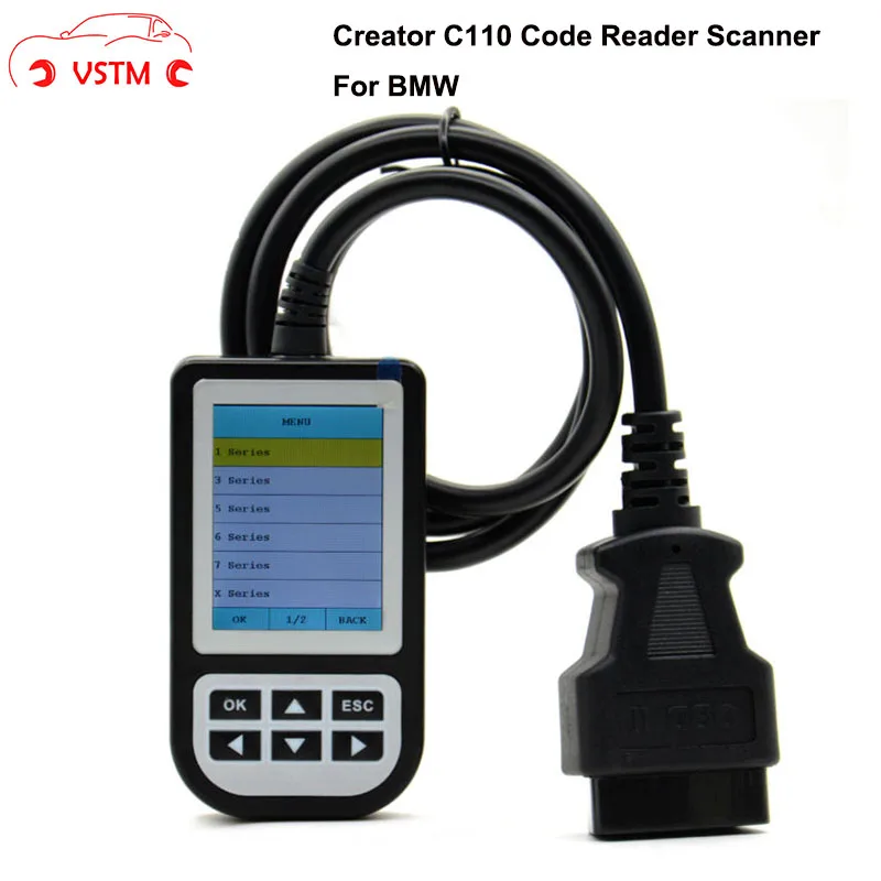 VSTM Creator C110 V5.2 Code Reader Scanner For BMW C110 Scanner C110 OBD2 OBDII OBD 2 Code Scanner For Diagnostic Scanner
VSTM Creator C110 V5.2 Code Reader Scanner For BMW C110 Scanner C110 OBD2 OBDII OBD 2 Code Scanner For Diagnostic Scanner
