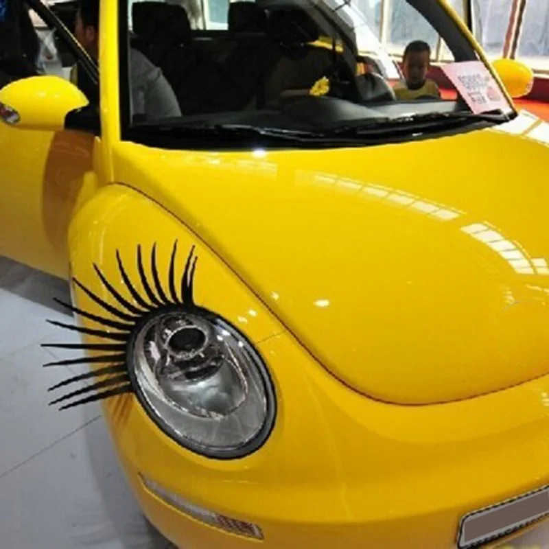 Newest 2 Packs Car Fake Eyelashes Stickers Fun Creative DecalBlack Car 3D Eyelash Badge Sticker
Newest 2 Packs Car Fake Eyelashes Stickers Fun Creative DecalBlack Car 3D Eyelash Badge Sticker
