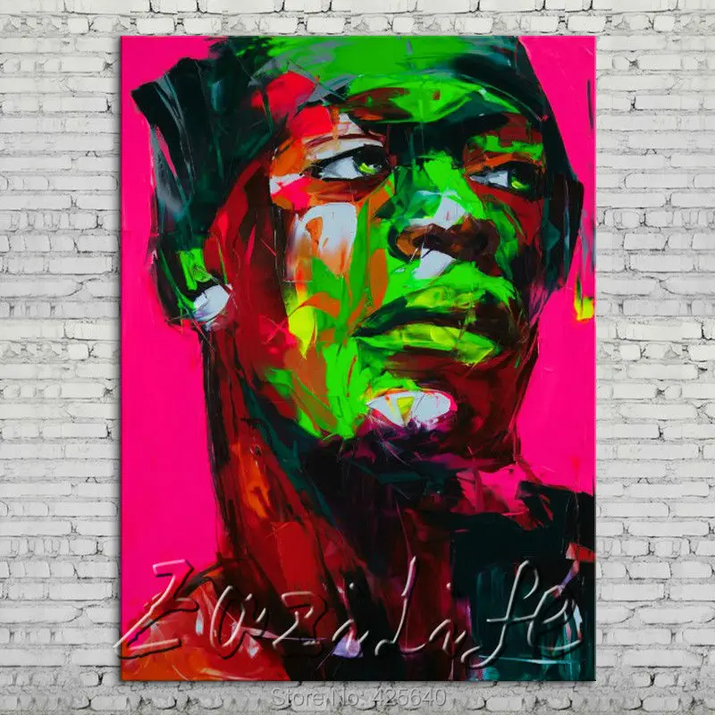 Palette knife portrait Face Oil painting Character figure canvas Hand painted Francoise Nielly wall Art picture 16
Palette knife portrait Face Oil painting Character figure canvas Hand painted Francoise Nielly wall Art picture 16