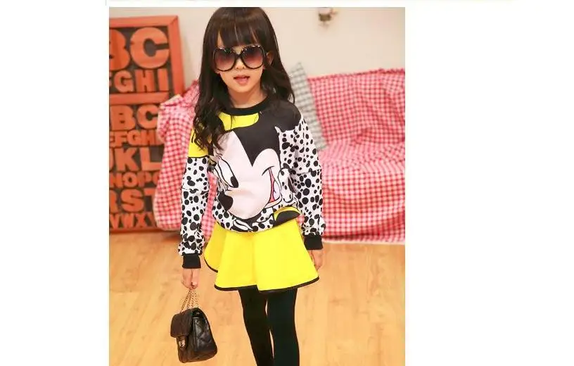 lowest price Korean children's clothing long-sleeved spring autumn cotton cute hit color shirts/blouses+skirt for girl
lowest price Korean children's clothing long-sleeved spring autumn cotton cute hit color shirts/blouses+skirt for girl
